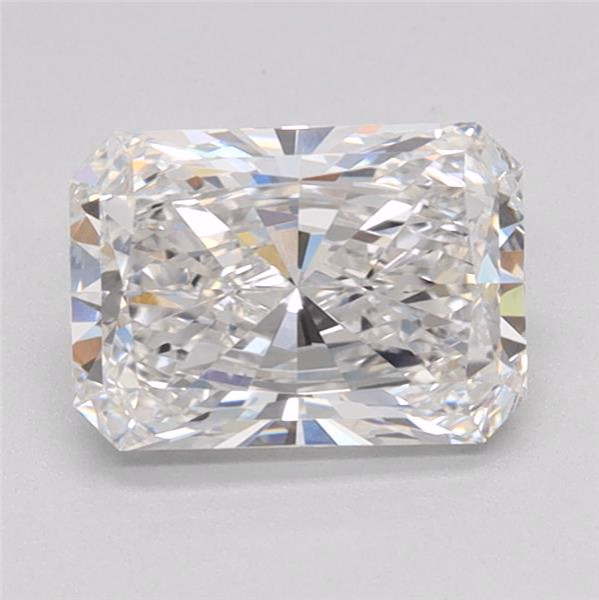 2.53ct Radiant Cut Lab-Grown Diamond, 9.51mm x 6.88mm x 4.47mm