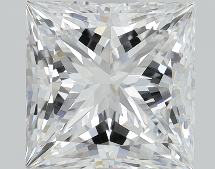 1.51ct Princess cut lab-grown diamond, D/IF, 6.18mm ID