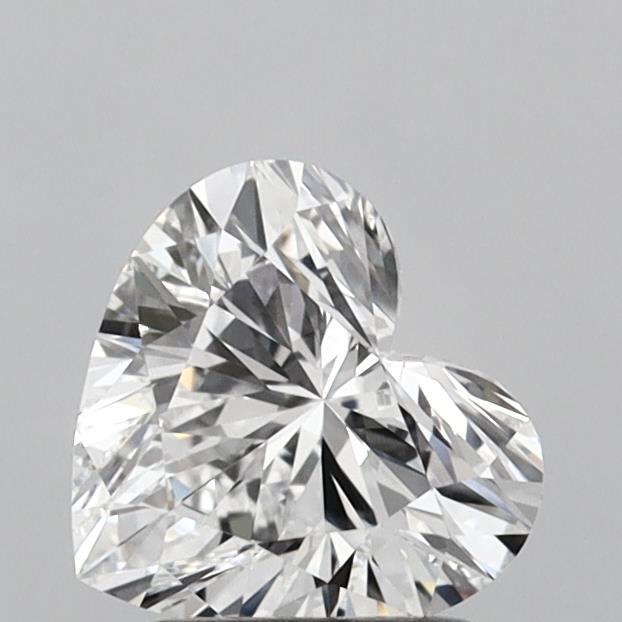 1.51ct lab-grown heart diamond, E/VVS1, 7.24mm ID
