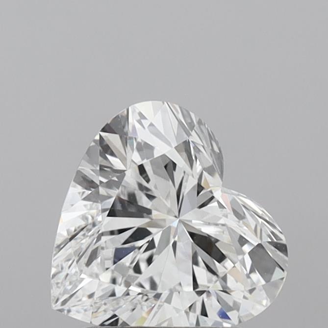 1.55ct Heart Cut Lab-Grown Diamond, 7.55mm ID