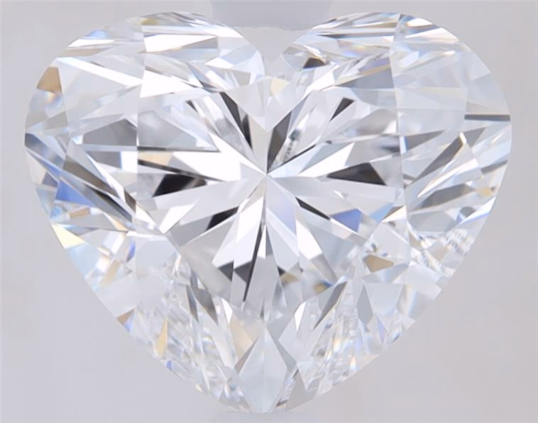 2.51ct Heart Cut Lab-Grown Diamond, D/VVS1, 8.45mm ID