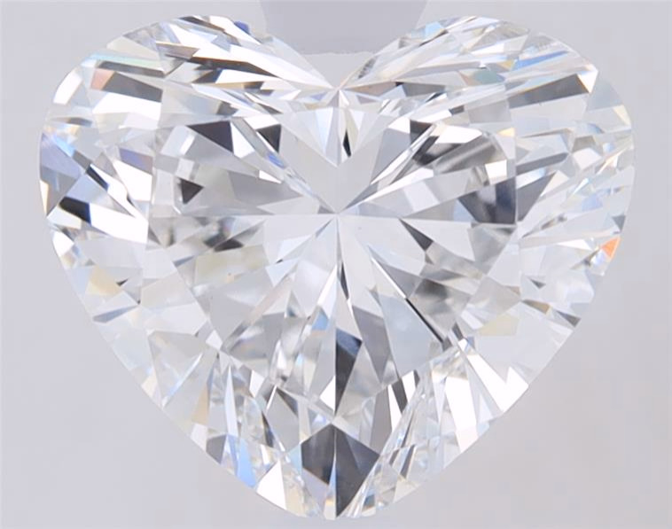 2.53ct Heart Cut Lab-Grown Diamond, D/IF, 8.37mm x 9.49mm x 5.45mm