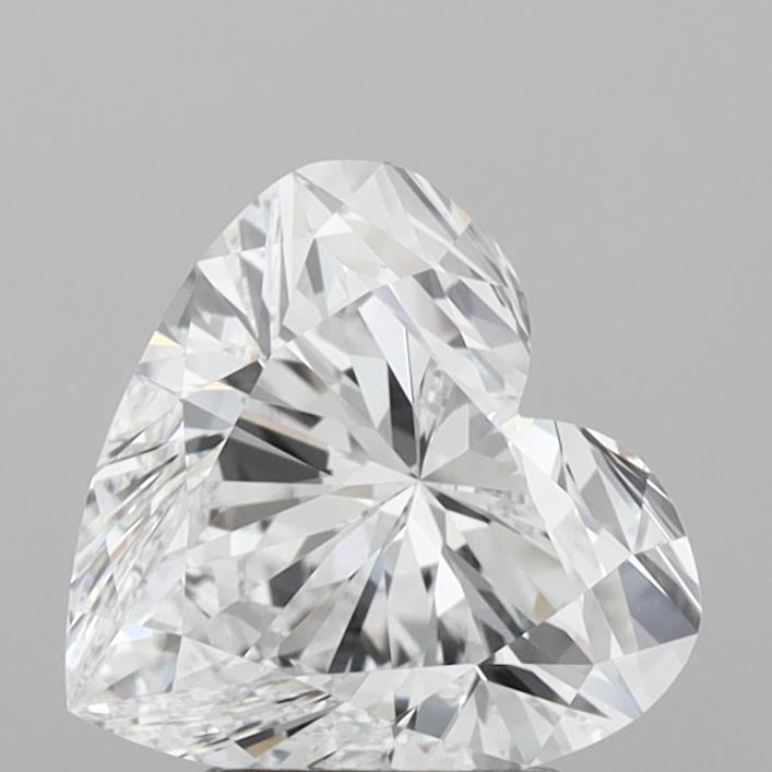 3ct Heart Cut Lab-Grown Diamond, D/IF, 9.14mm ID