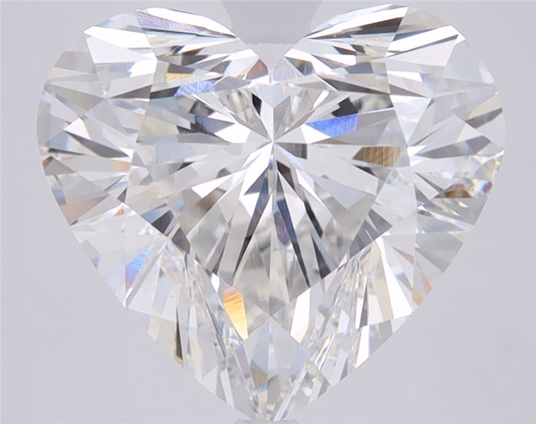 5.12ct Heart Cut Lab-Grown Diamond, E/VVS1, 10.60mm ID