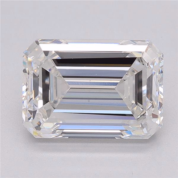 3.7ct lab-grown emerald diamond, E/VS1, 10.02mm ID