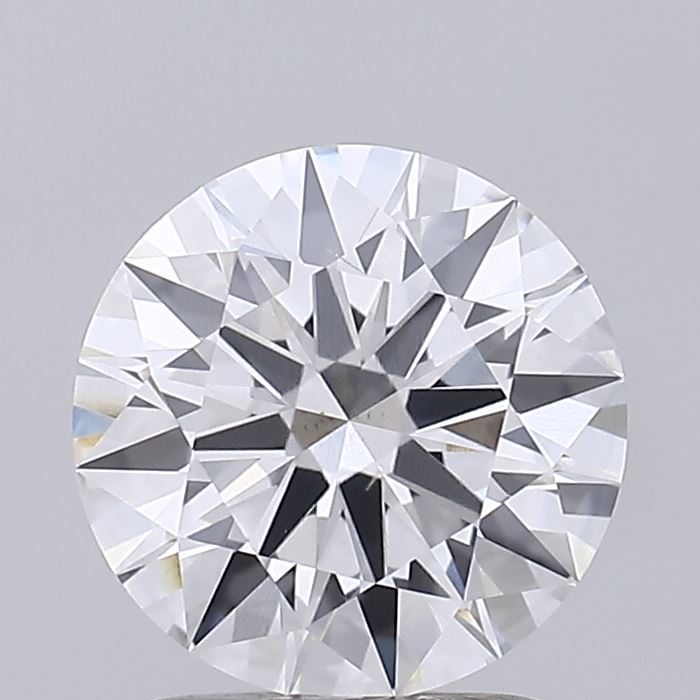 1.94ct round lab-grown diamond, F/VS1, 8.08mm ID