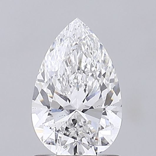 1.14ct pear-cut lab diamond, E color, VS2 clarity, 9.15mm ID