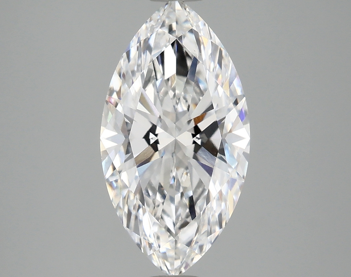 2.89ct lab-grown marquise diamond, D color, VS1 clarity, 14.04x7.45x4.73mm