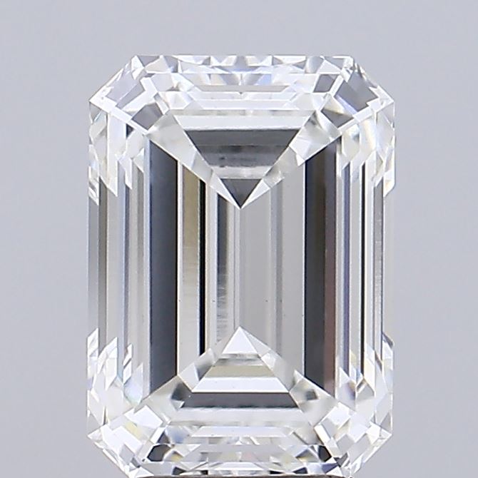3.27ct Emerald Cut Lab-Grown Diamond, E/VS1, 9.76mm ID