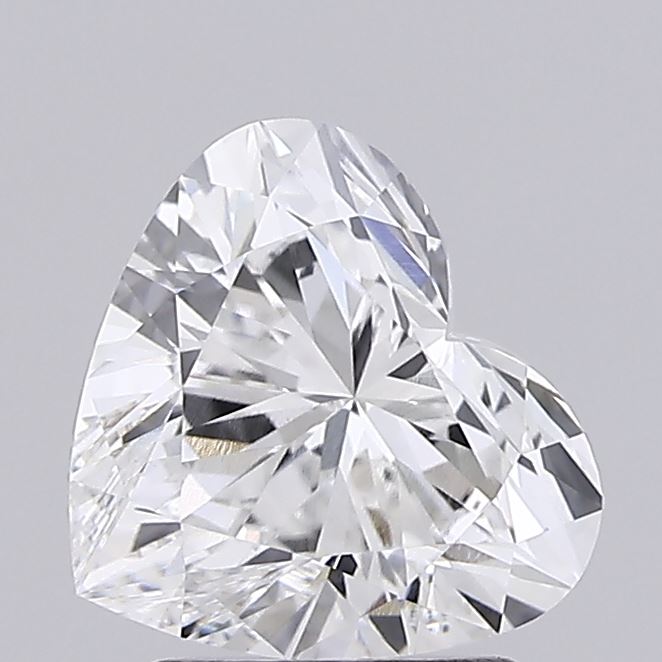 1.98ct Heart Lab Diamond, D/VVS2, 7.73mm ID
