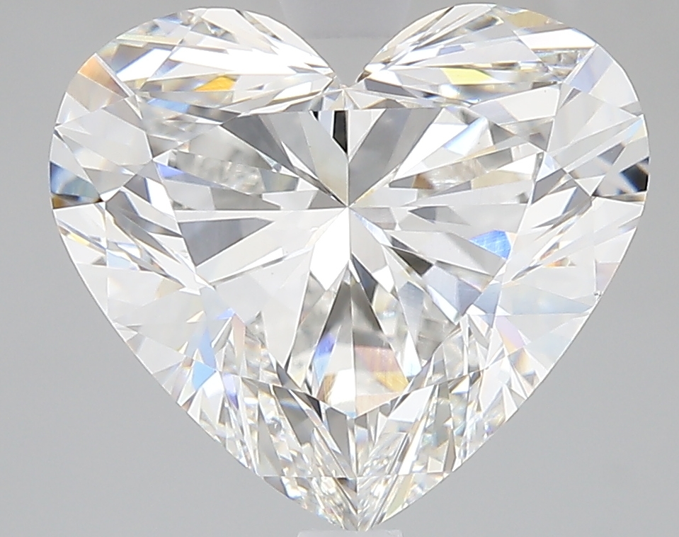 5.52ct Heart Cut Lab-Grown Diamond, E/VS1, 10.72mm ID