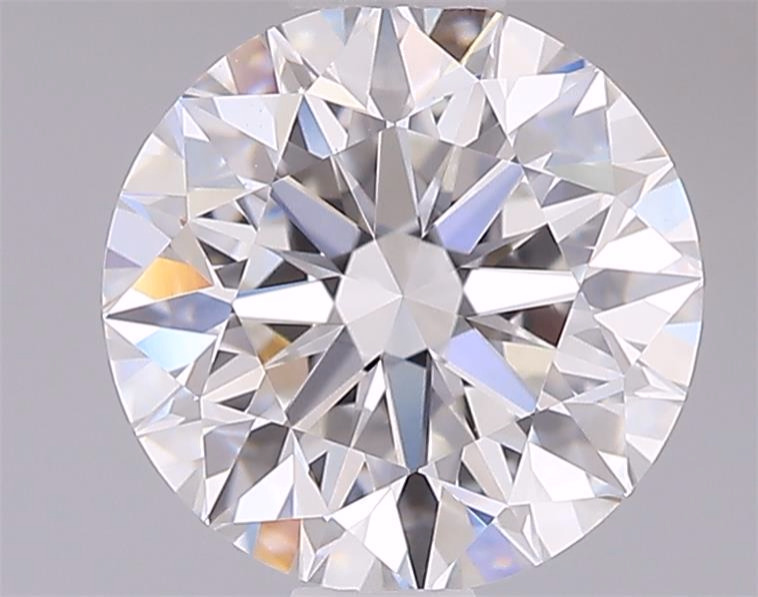 1.51ct round lab-grown diamond, E/VVS2, 7.24mm ID