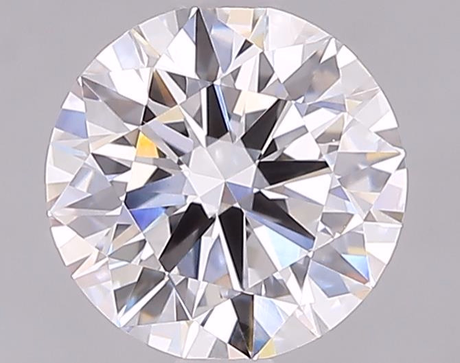 1.54ct round lab-grown diamond, E/VVS2, 7.46mm ID