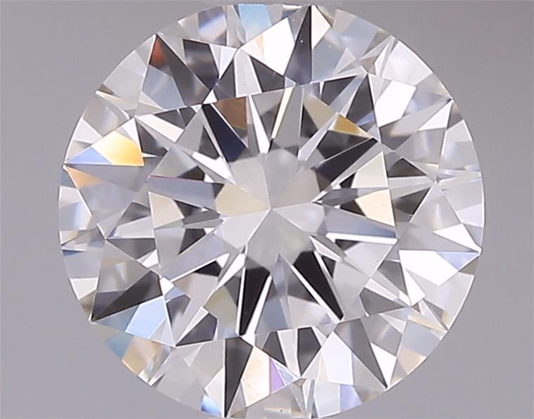 1.54ct Round Lab-Grown Diamond, E/VVS2, 7.47mm ID