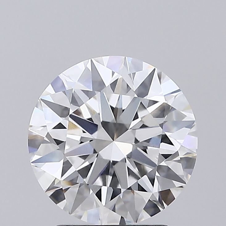 2.19ct Round Lab-Grown Diamond, D Color, VVS2 Clarity