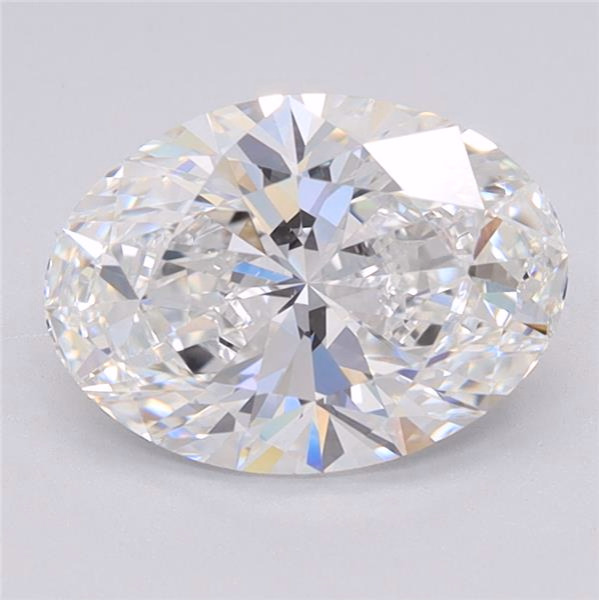 1.58ct Oval Lab-Grown Diamond, D/VVS1, 9.24mm ID