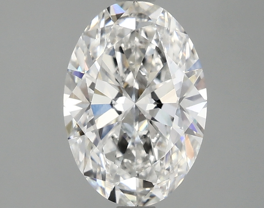 1.87ct Oval Lab-Grown Diamond, F/VS1, 10.01mm ID