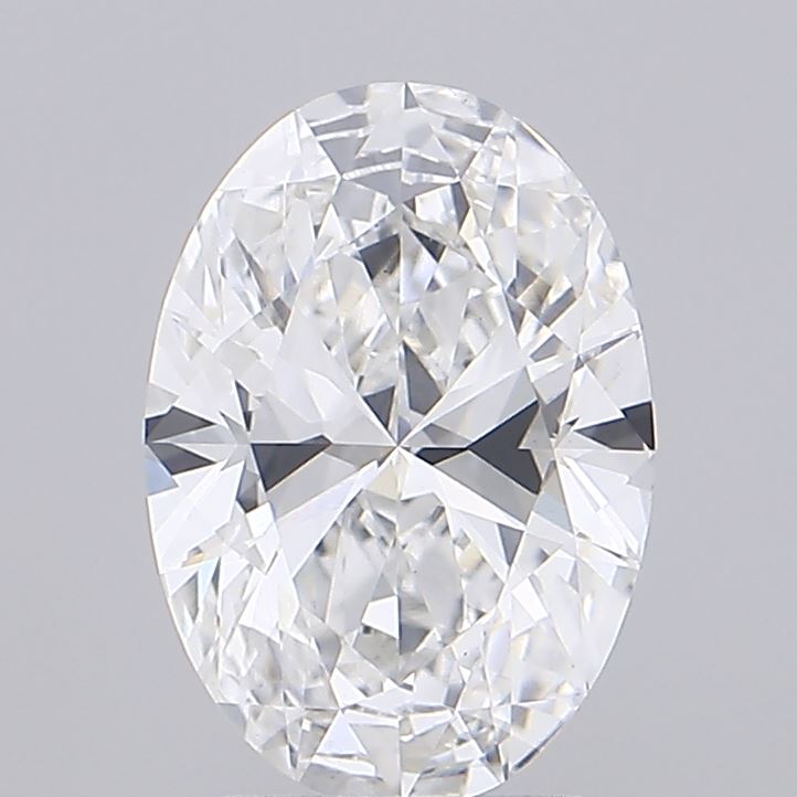 2.18ct Oval Lab-Grown Diamond, E/VS1, 10.59mm ID