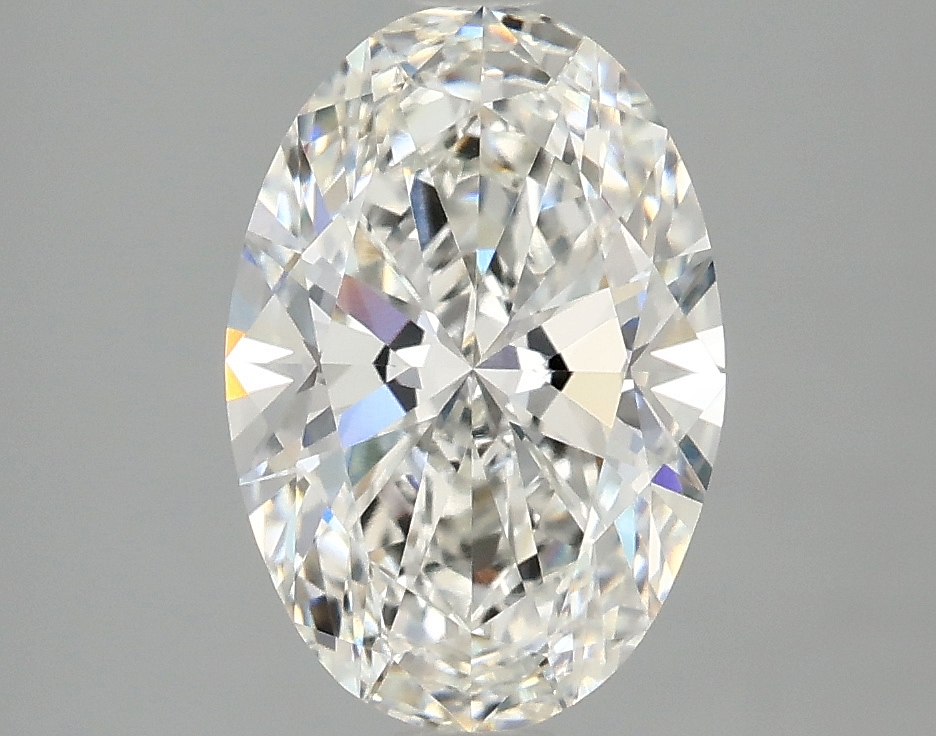 2.27ct oval lab-grown diamond, E color, VVS1 clarity, 10.88mm ID