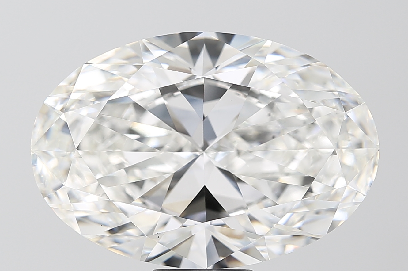 15.09ct Oval Lab-Grown Diamond, F/VS1, 20.07mm ID
