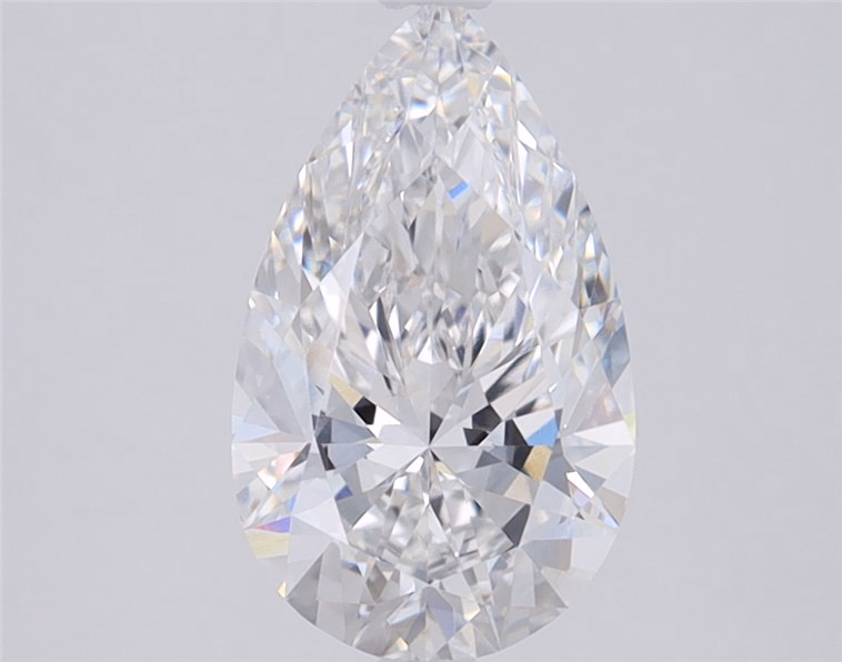 2.12ct Pear Cut Lab-Grown Diamond, E Color, VVS1 Clarity, 10.88mm x 7.15mm x 4.62mm
