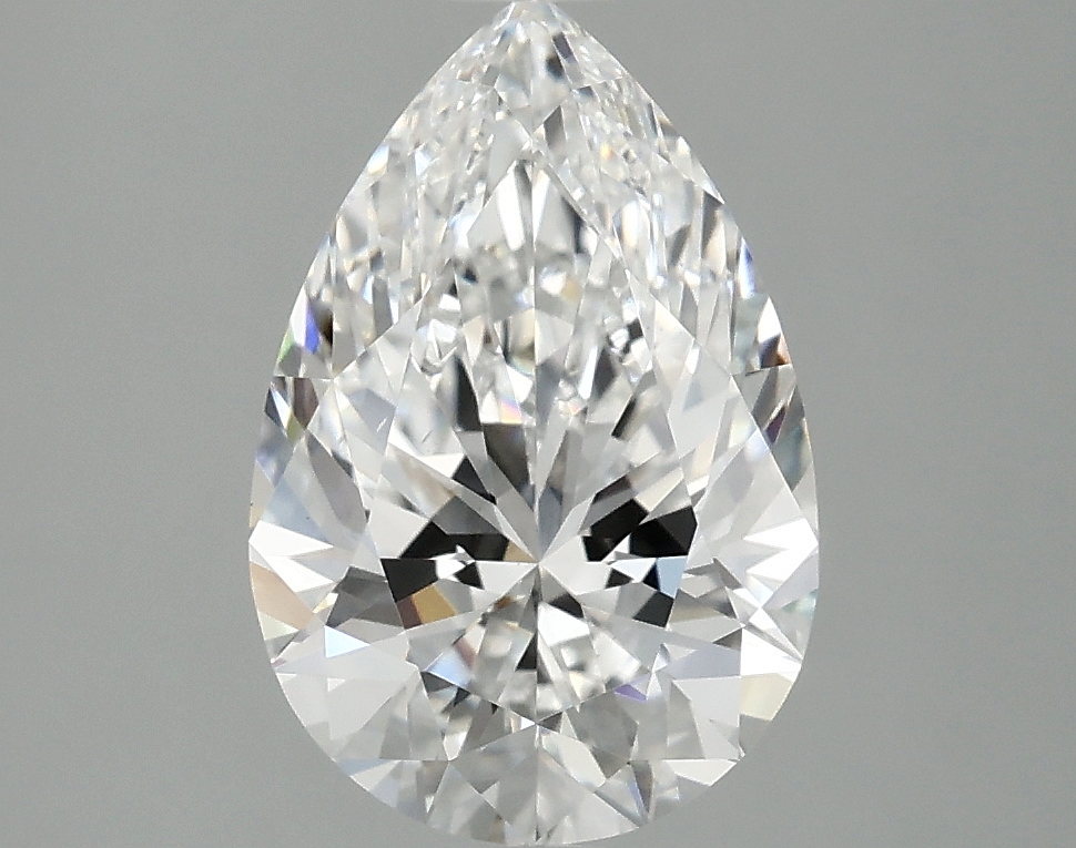 2.56ct Pear lab-grown diamond