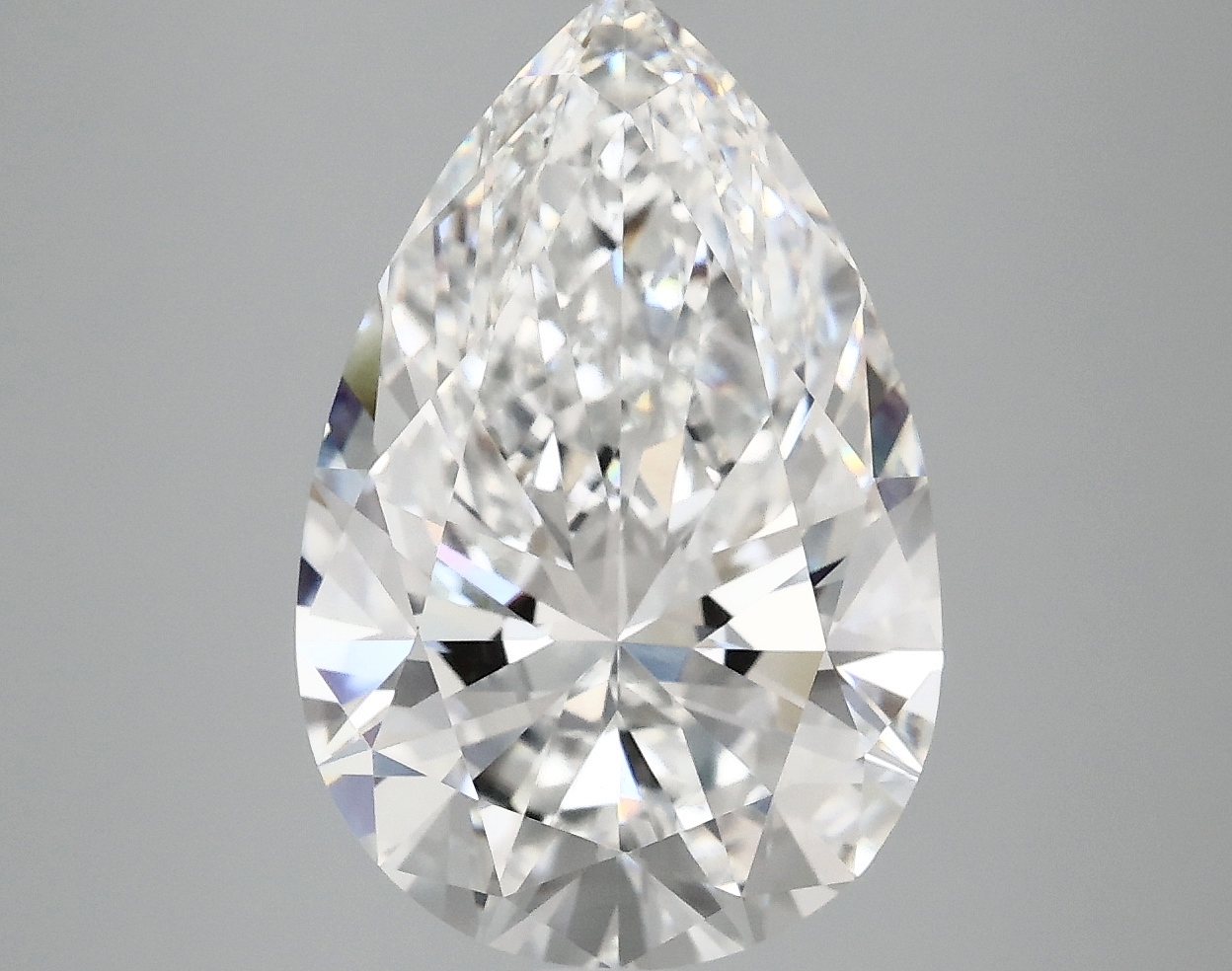 5.01ct Pear Cut Lab-Grown Diamond, D Color, VVS2 Clarity