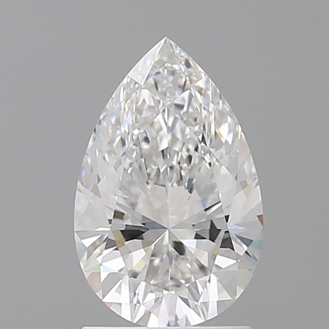 5.07ct Pear-Shaped Lab-Grown Diamond, D Color, VVS1 Clarity, IGI Certified