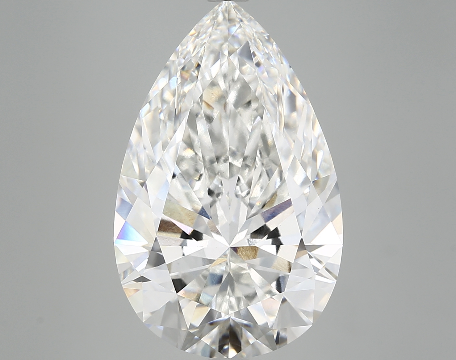 9.34ct Pear Cut Lab-Grown Diamond, F/VVS2, 18.90mm ID