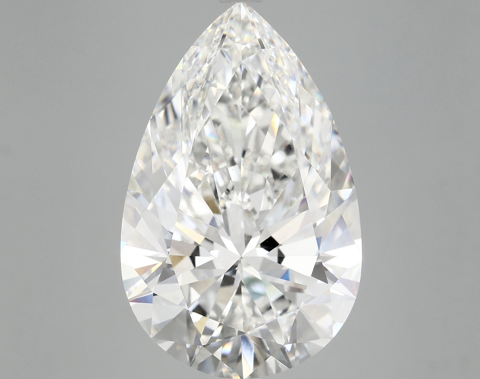9.39ct Pear Cut Lab-Grown Diamond, F/VS1, 18.74mm ID