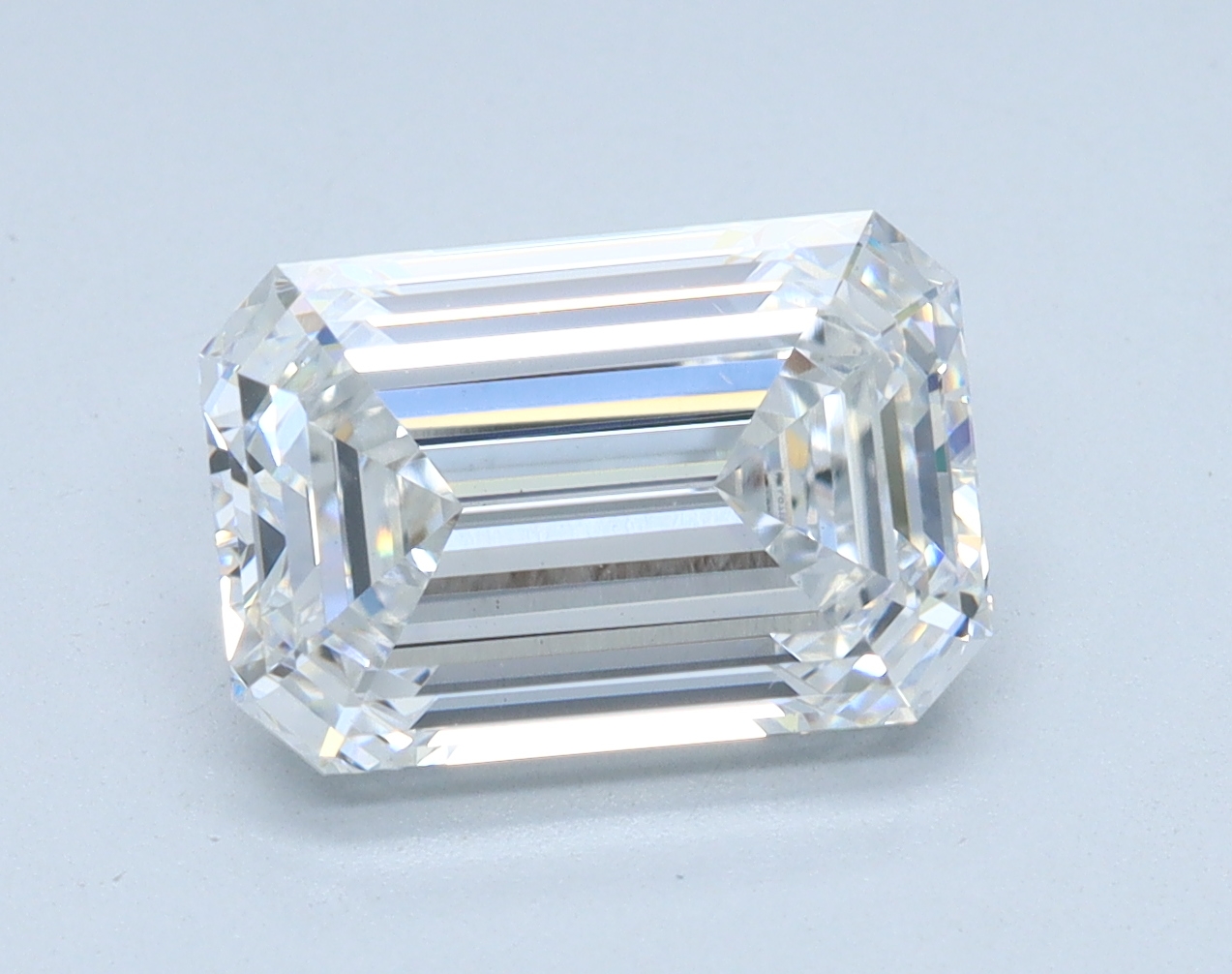 2.78ct Emerald Cut Lab-Grown Diamond, E Color, VS2 Clarity
