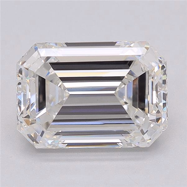 3.6ct Emerald Cut Lab-Grown Diamond, E Color, VVS2 Clarity, 11.06mm ID