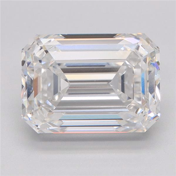 7.02ct lab-grown emerald diamond, D/VS1, 12.97mm ID