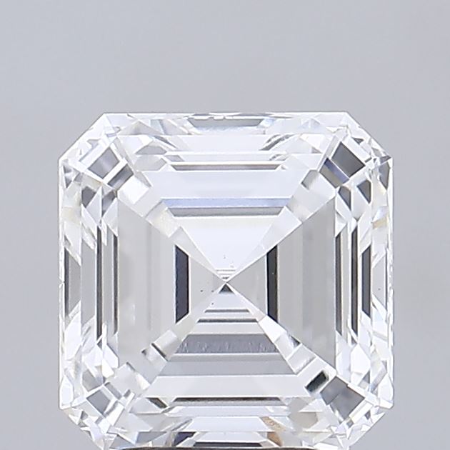 3.17ct Asscher lab-grown diamond
