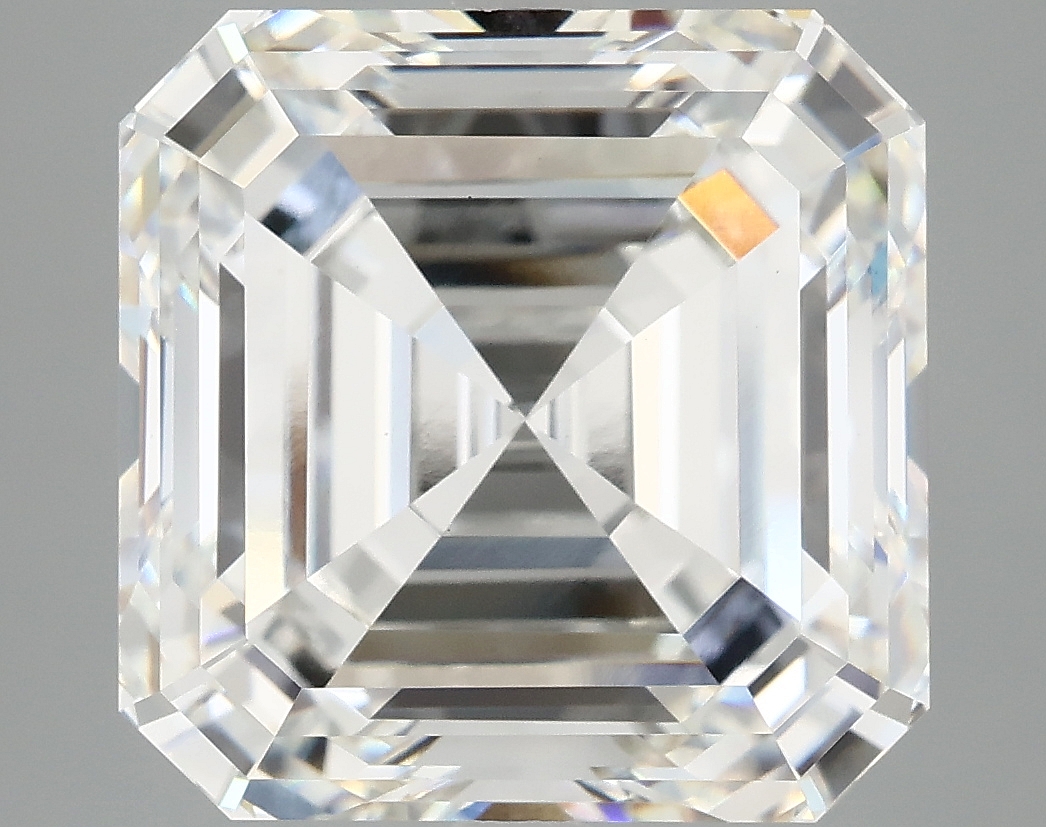10.04ct Lab-Grown Diamond, Asscher Cut, F/VS1 Clarity