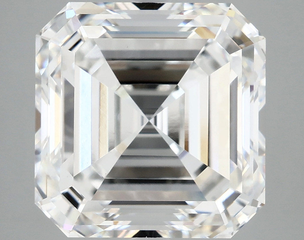 10.05ct Lab-Grown Asscher Diamond, E/VS1, 12.14x11.89x7.67mm