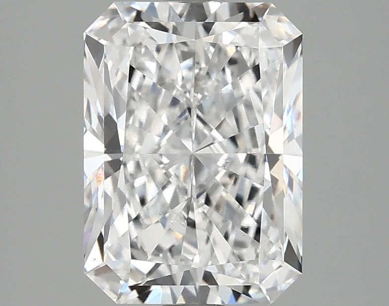 2.44ct Radiant cut lab diamond, D/VS1, 9.19mm ID