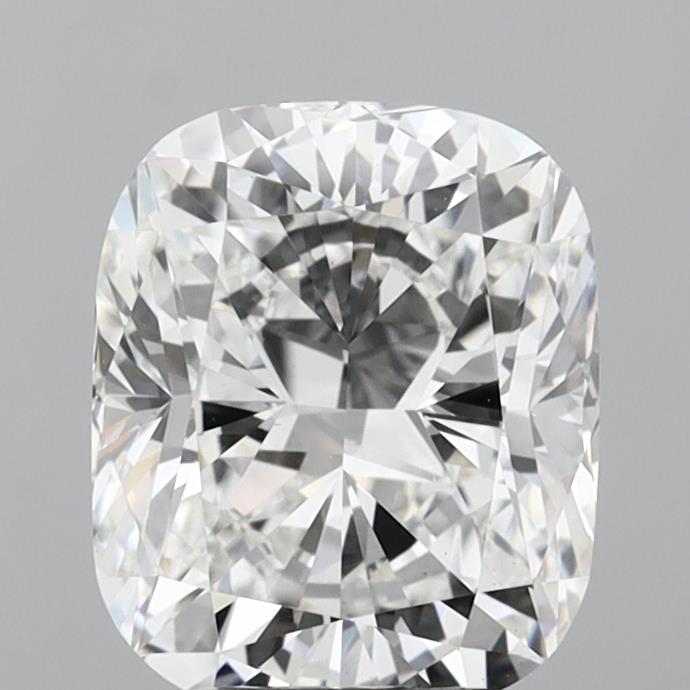 3.26ct Cushion lab-grown diamond