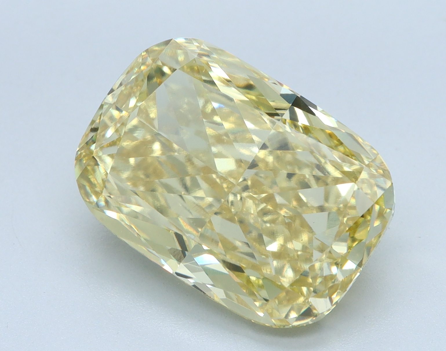 6.54ct Cushion lab-grown diamond
