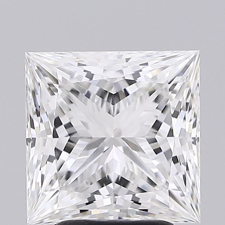 3.21ct Princess lab-grown diamond