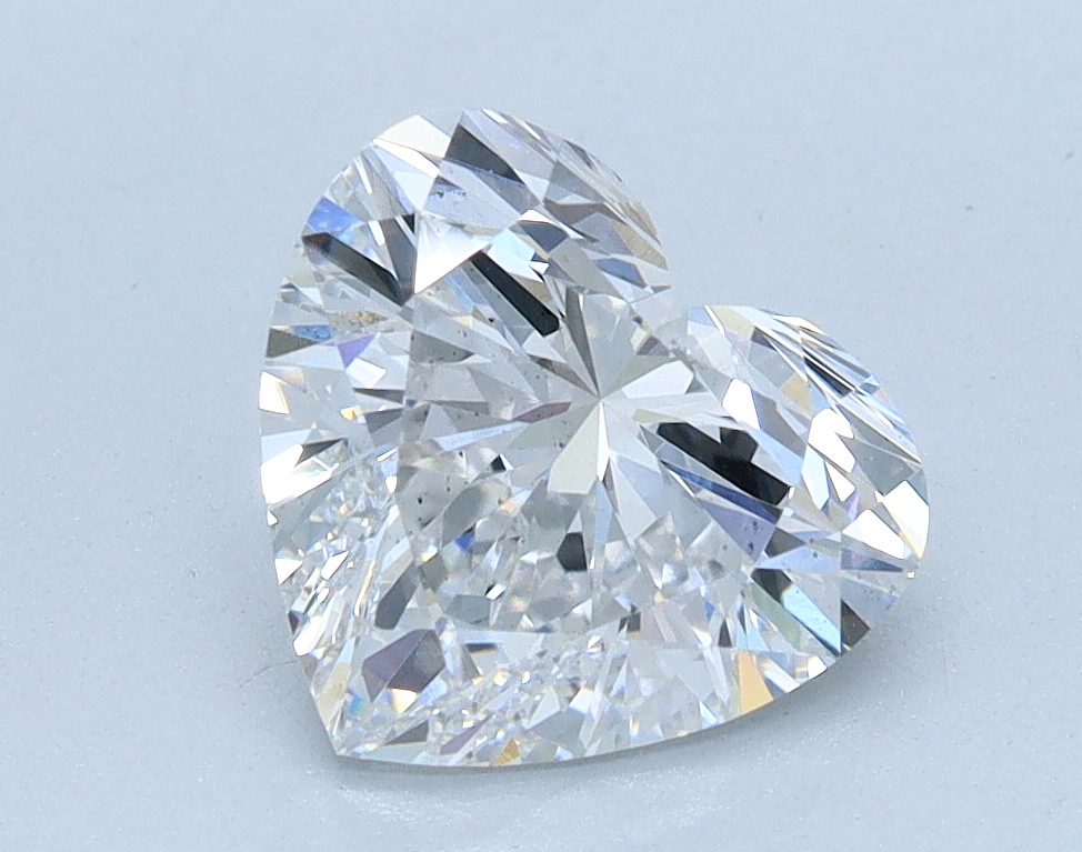 1.45ct Heart-Shaped Lab-Grown Diamond, E/VS2, 7.05mm ID