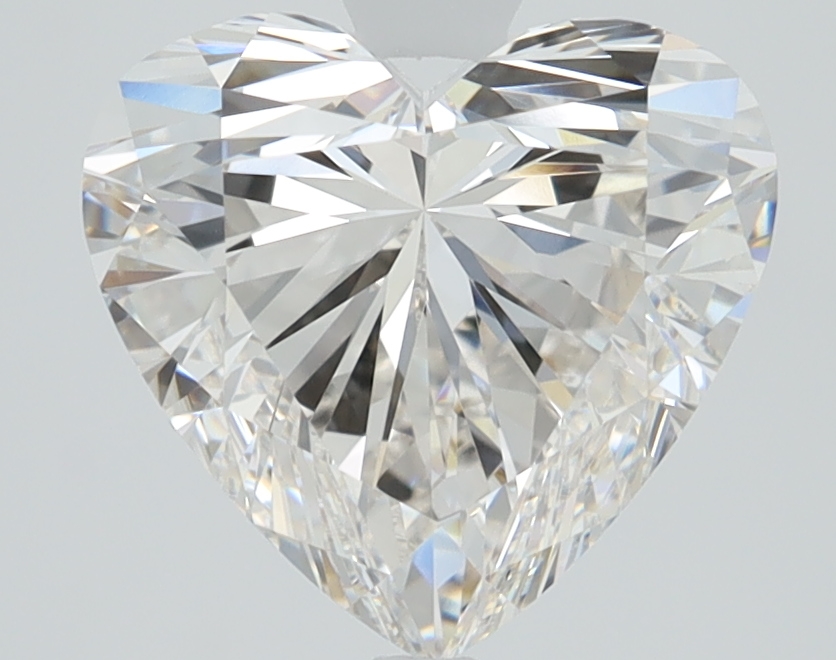 3.54ct Heart Cut Lab-Grown Diamond, E/VS1, 9.70mm ID
