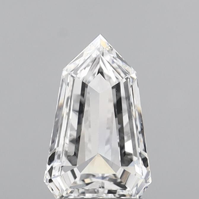 1.59ct lab-grown diamond, Shield cut, D/VVS2, 10.03mm ID