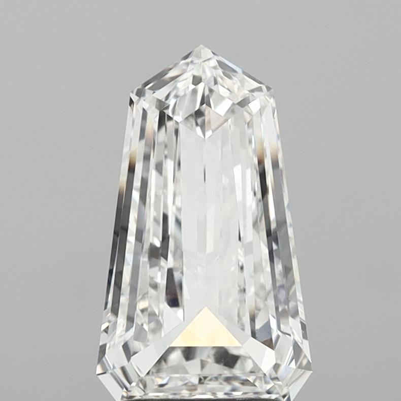 2.1ct Shield cut lab-grown diamond, E/VS1, 11.60mm x 6.89mm x 3.25mm