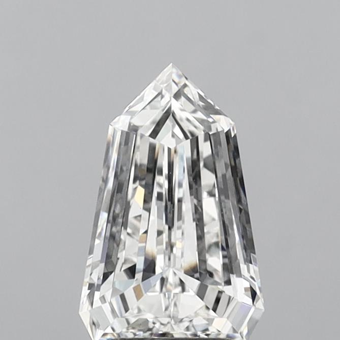 2.5ct lab-grown diamond, Shield cut, E/VS1, 11.42mm ID