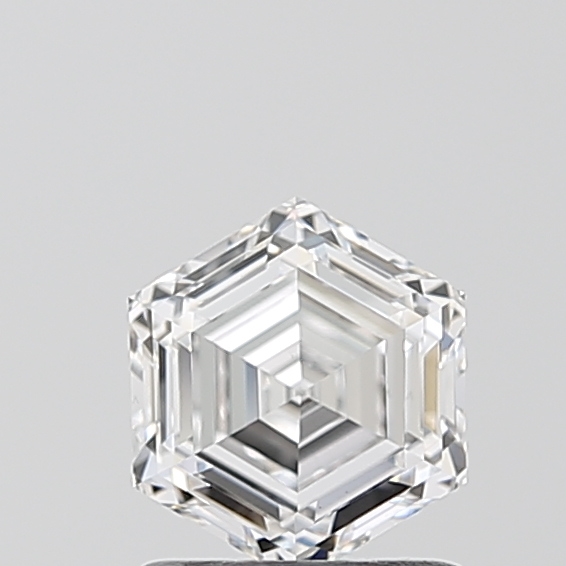 1.12ct Hexagon lab-grown diamond