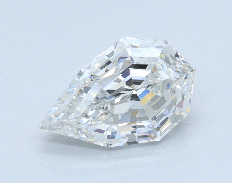 1.19ct Step Cut Pear lab-grown diamond