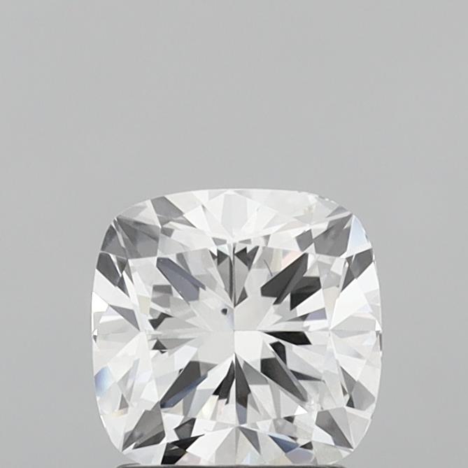 1.53ct Square Cushion Cut Lab-Grown Diamond, D Color, SI1 Clarity