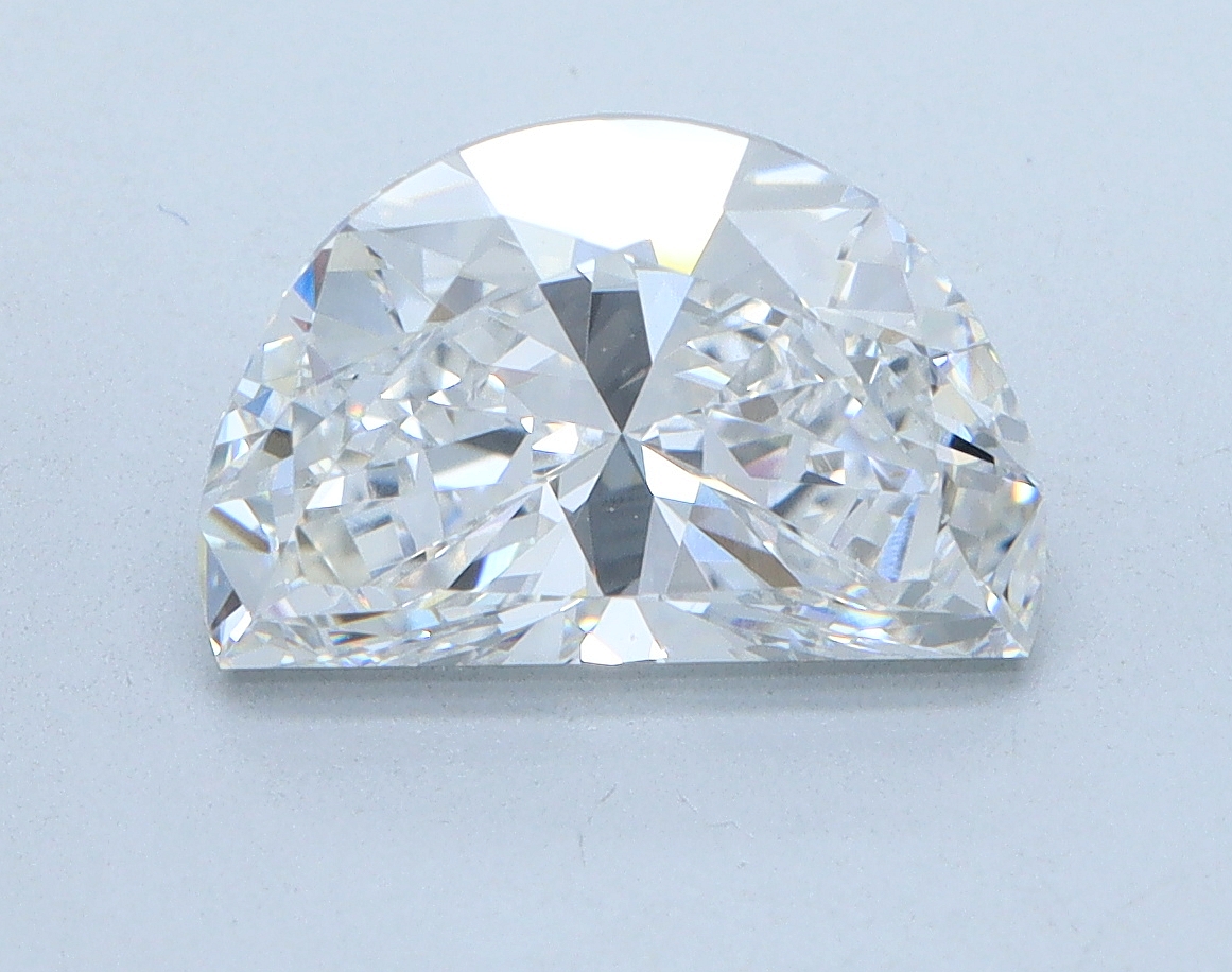 2.01ct Half Moon lab-grown diamond