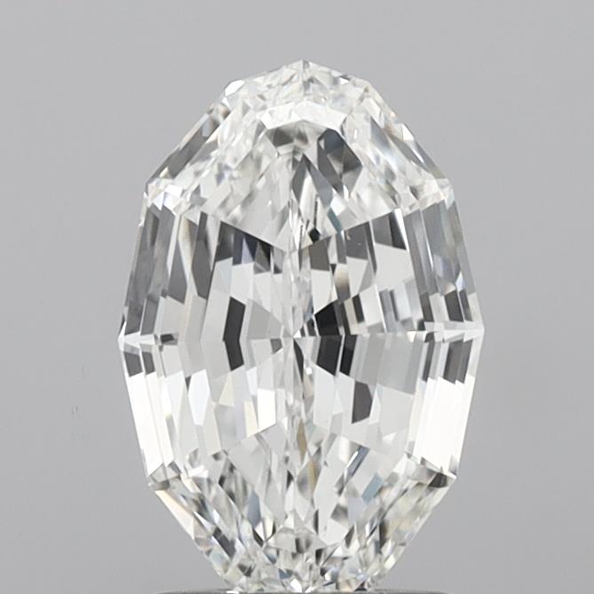 2.01ct Step Cut Oval lab-grown diamond